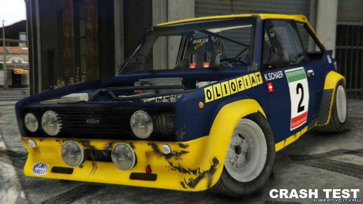 Fiat 131 Mirafiori (Rally) 1.0 / GTA 5