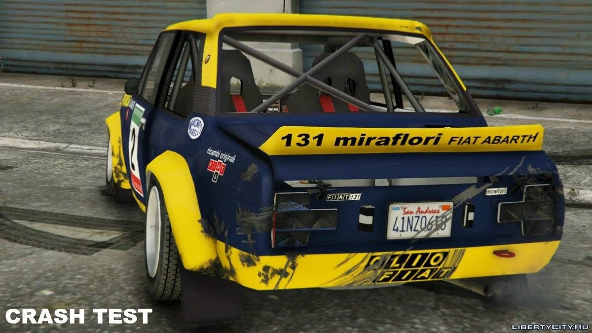 Fiat 131 Mirafiori (Rally) 1.0 / GTA 5