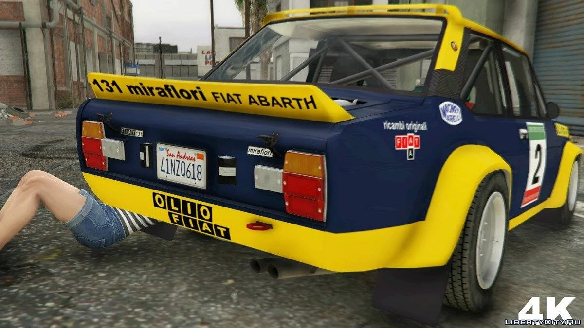 Fiat 131 Mirafiori (Rally) 1.0 / GTA 5
