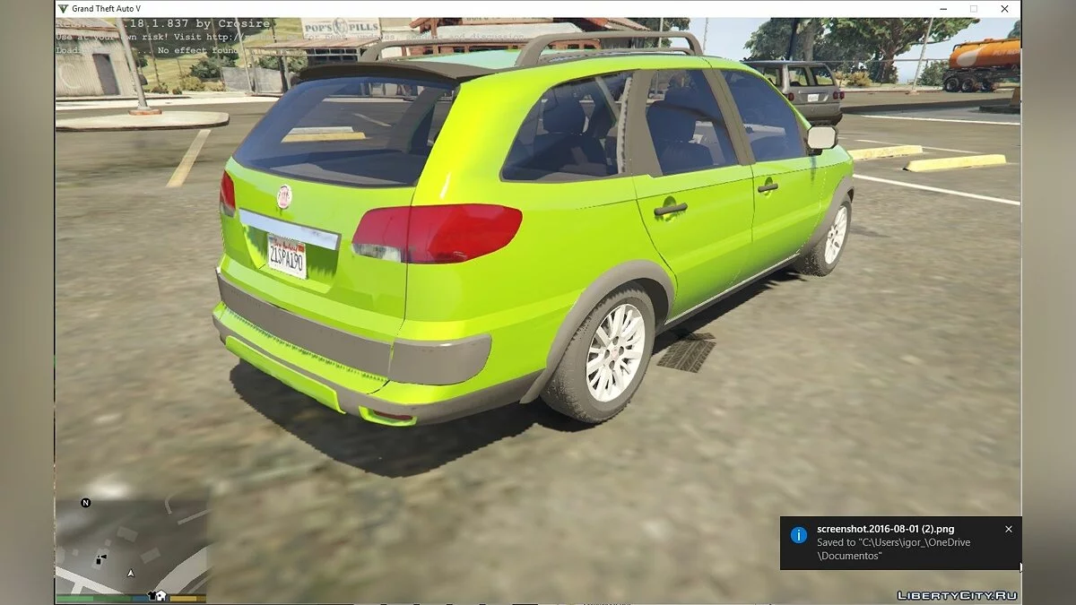 2010 Fiat Palio Weekend / GTA 5