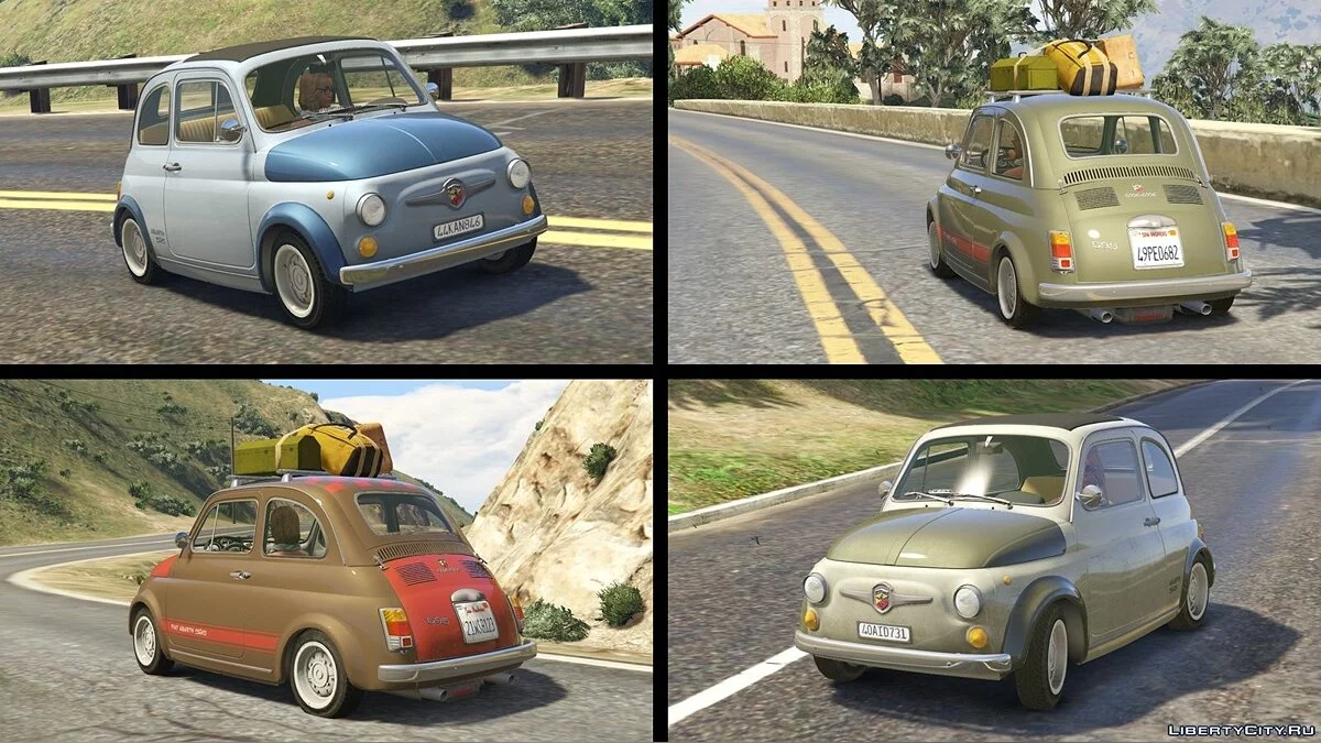 Fiat Abarth 595ss (2in1) [Add-On / Replace | Tuning | Livery] 1.4 / GTA 5