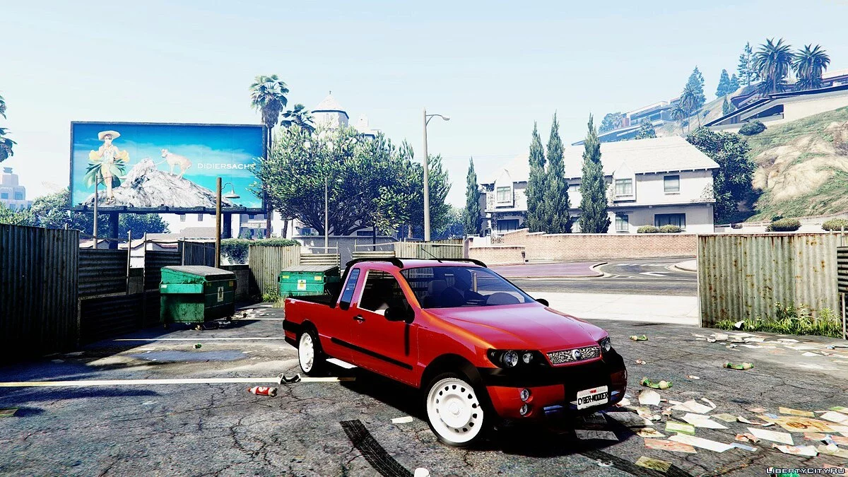 Fiat Strada 2006 1.0 / GTA 5
