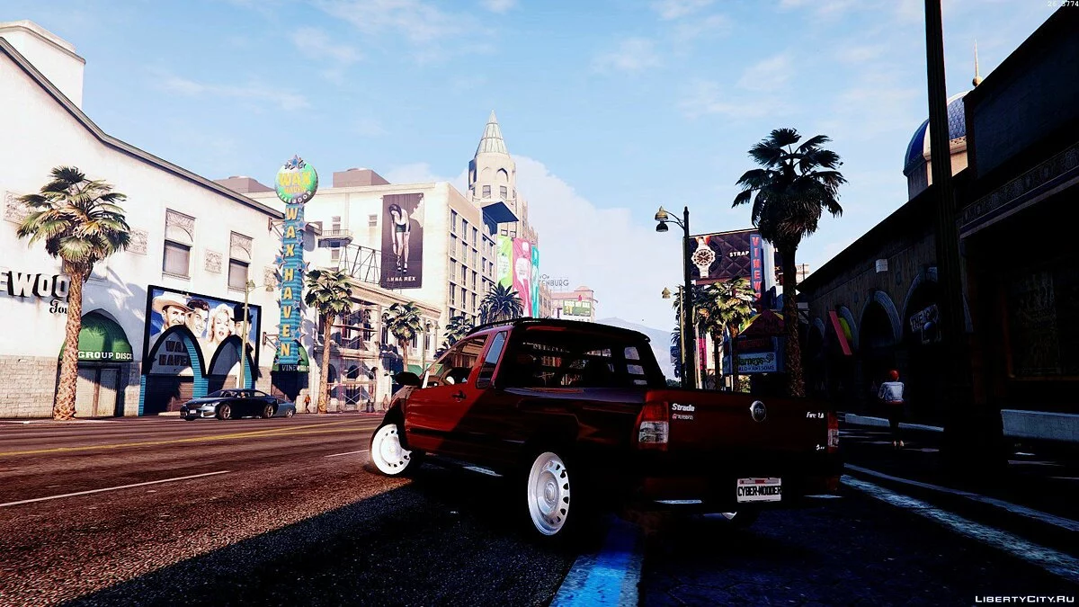 Fiat Strada 2006 1.0 / GTA 5