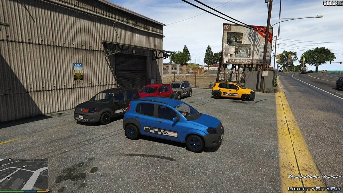 Fiat Uno 2014 Sport 1.0 / GTA 5