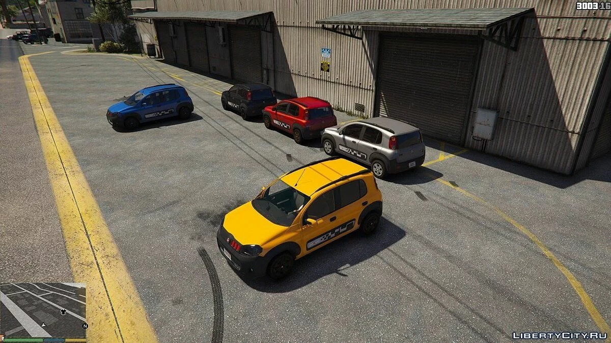 Fiat Uno 2014 Sport 1.0 / GTA 5