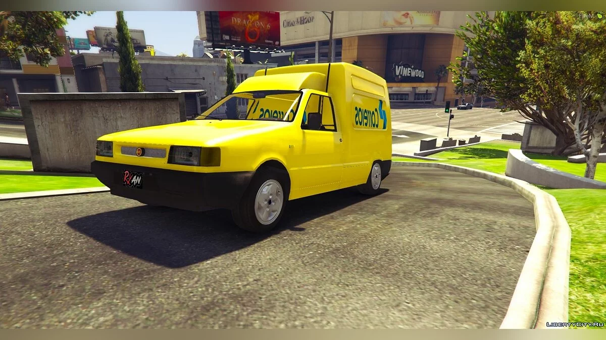 Fiat Fiorino 1996 Dos Correios (replace) / GTA 5