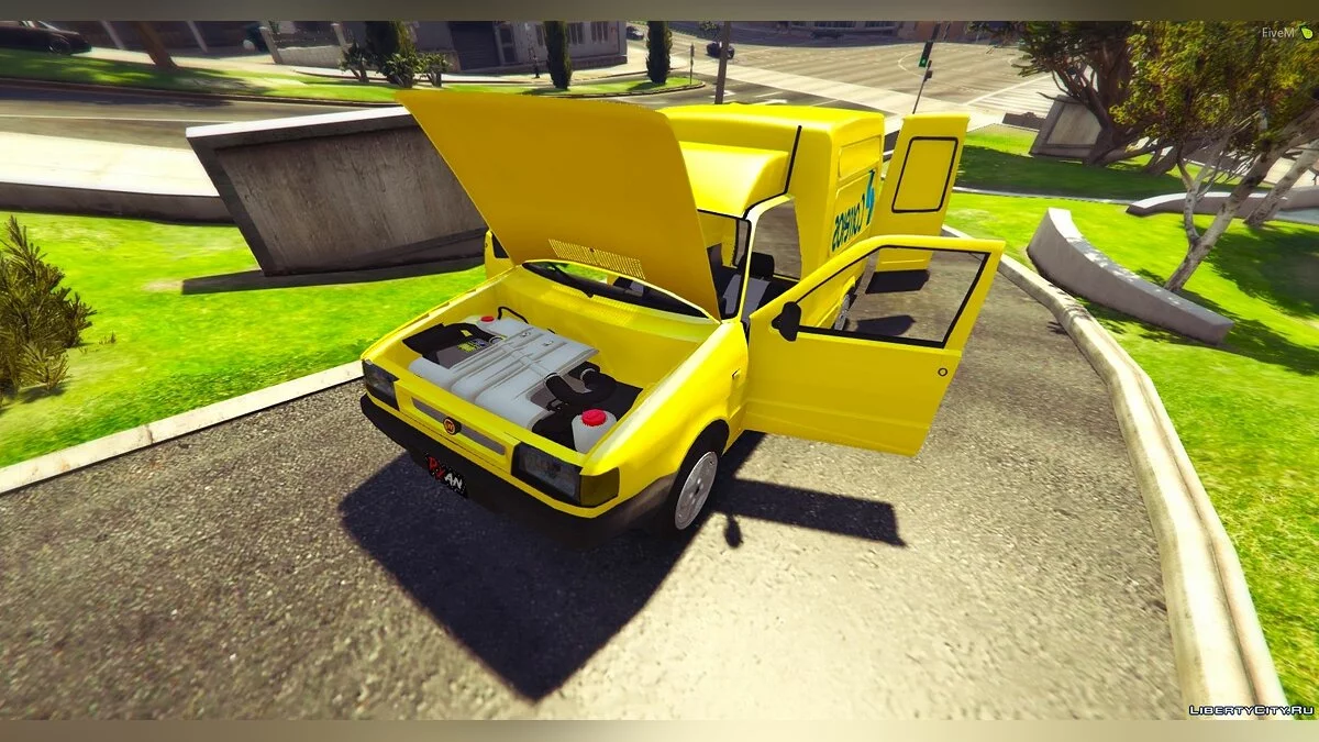 Fiat Fiorino 1996 Dos Correios (replace) / GTA 5