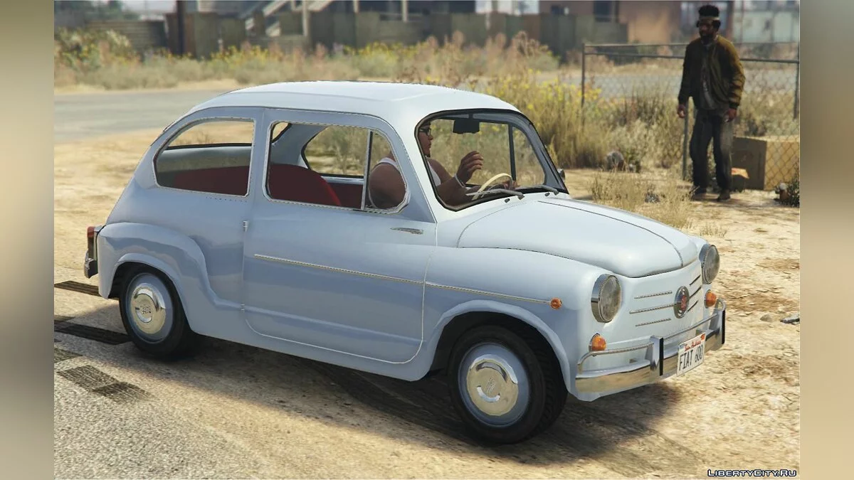 Fiat 600 | Seat 600 | Zastava 750 [Add-On] Двері-суїцид + Частини тюнінгу 1.0 / GTA 5