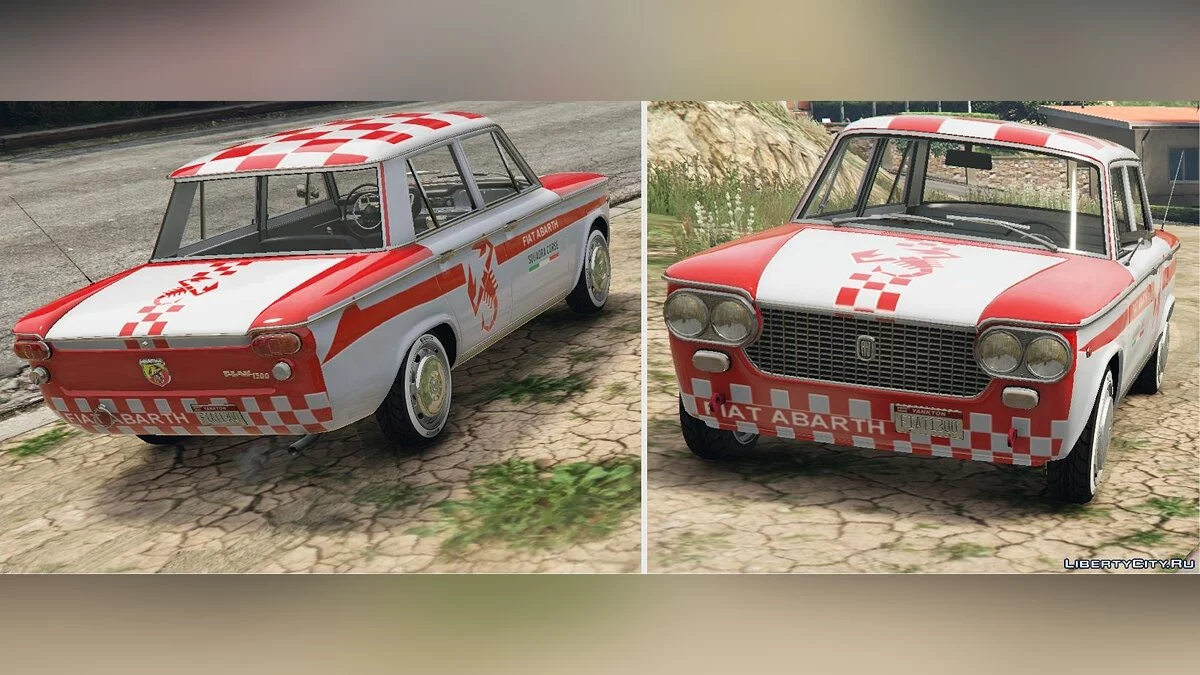 Fiat 1300 | Zastava 1300 | Fiat 1500 [Add-On / Replace | Tuning | Liveries | Extras | LODS] 1.0 / GTA 5