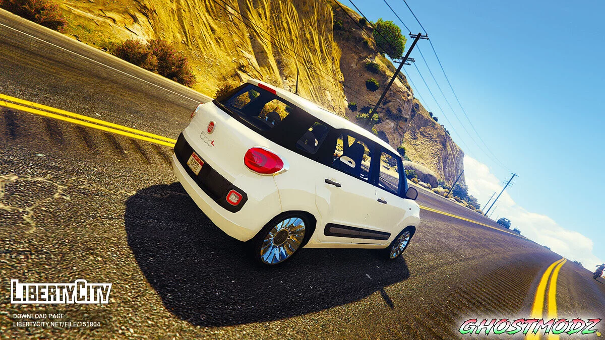 Fiat 500L [Complemento / Reemplazar / FiveM] 2.0 / GTA 5