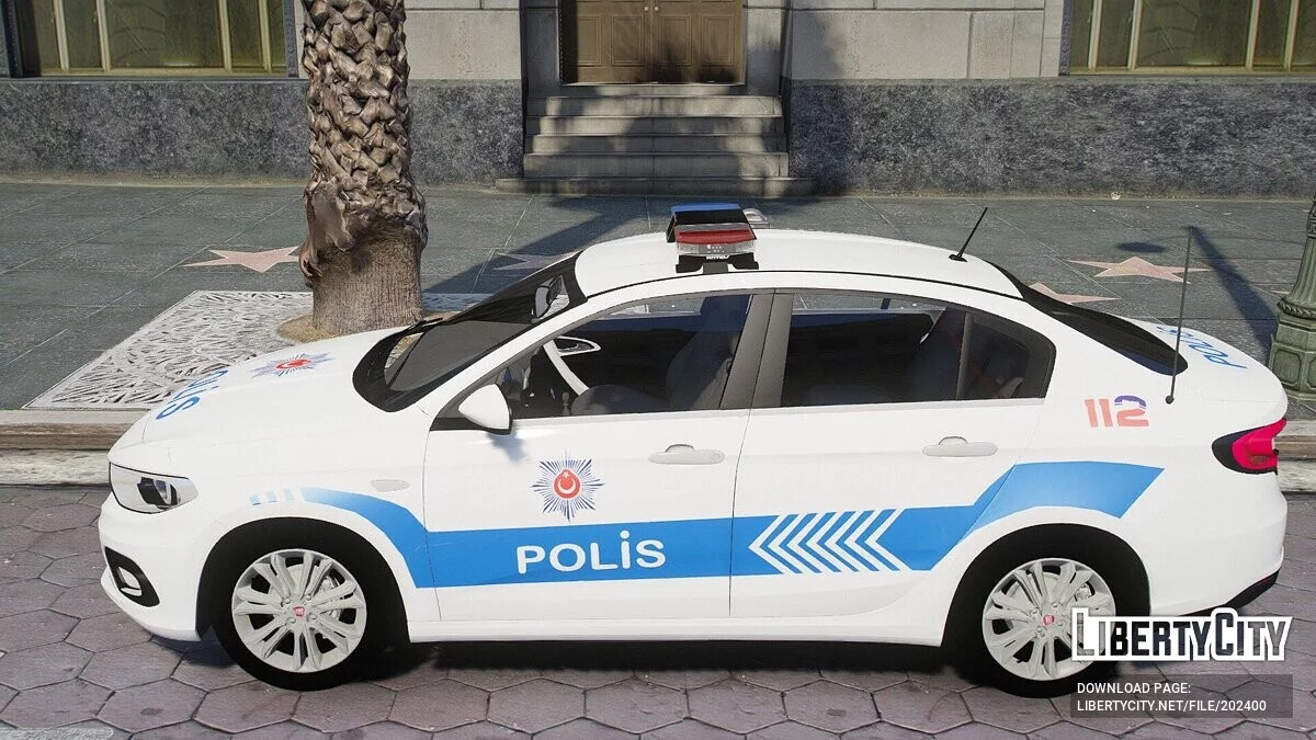 Fiat Egea Turkish Police v3 / GTA 5