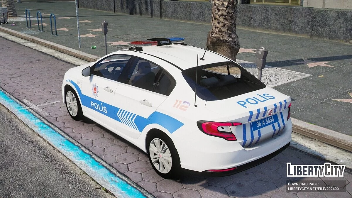 Fiat Egea Turkish Police v3 / GTA 5