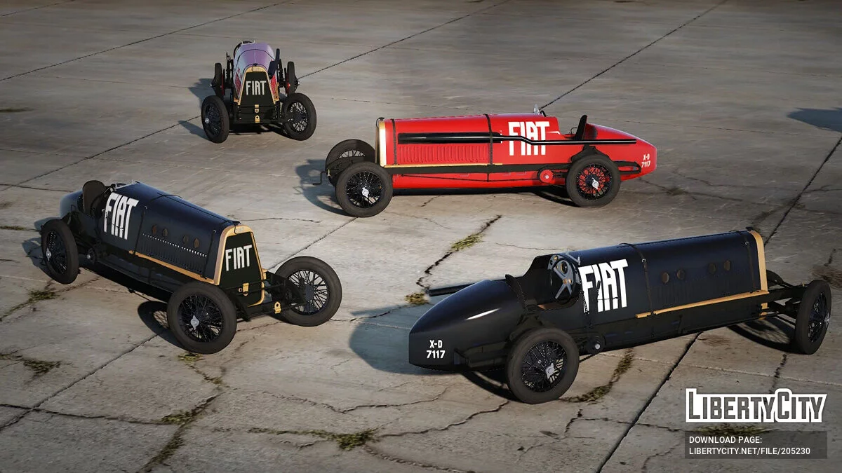 1923 Fiat Mefistofele v1.0 / GTA 5
