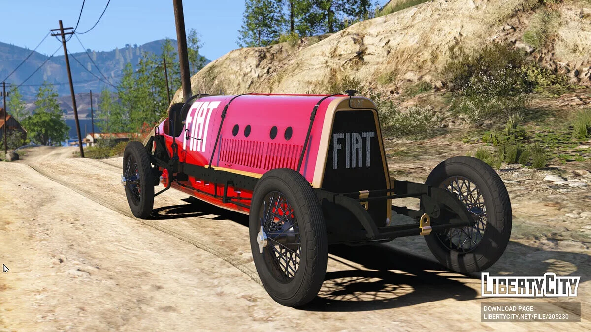 1923 Fiat Mefistofele v1.0 / GTA 5