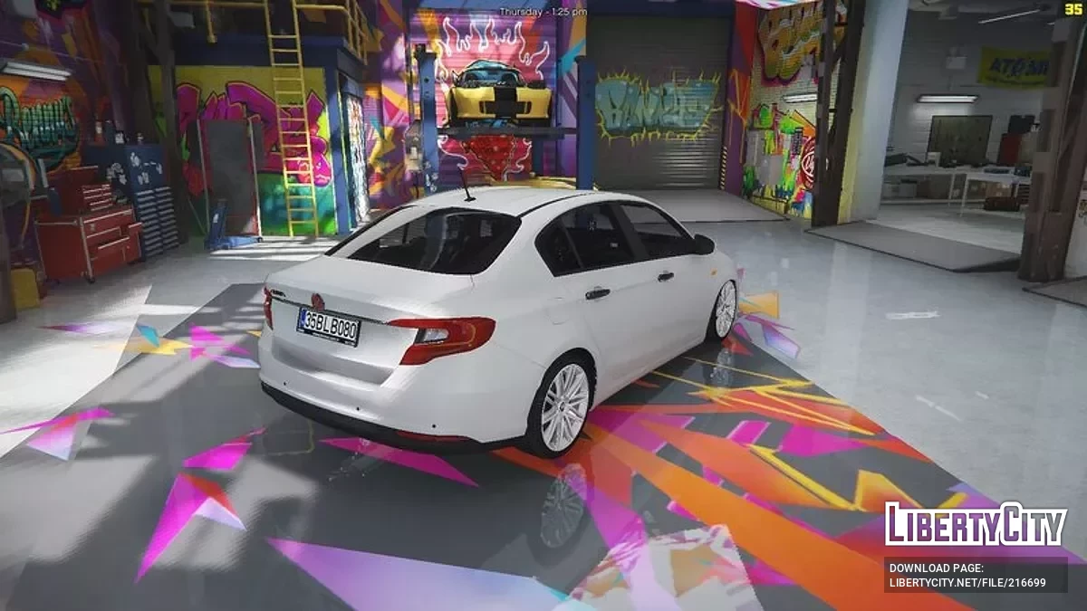 Fiiat Egea Sedan 2022 / GTA 5