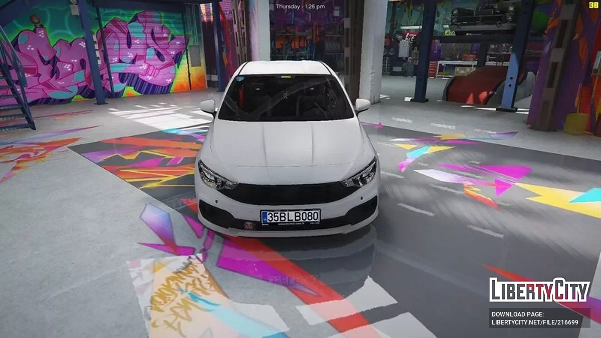 Fiiat Egea Sedan 2022 / GTA 5