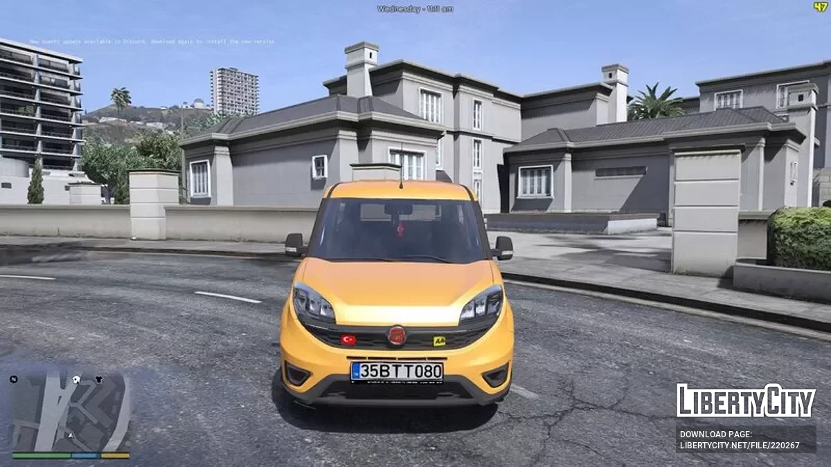 Fiat Doblo Maxi Migros / GTA 5