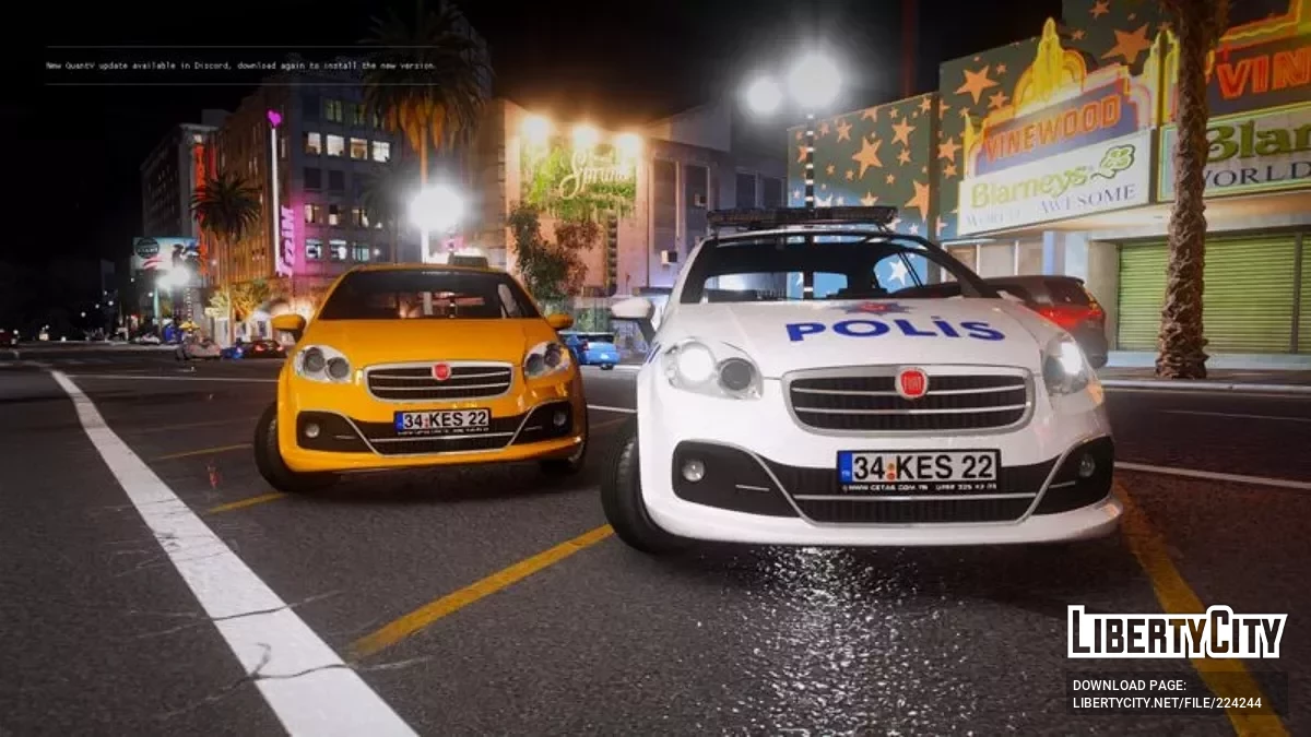 2013 Fiat Linea Pack / GTA 5