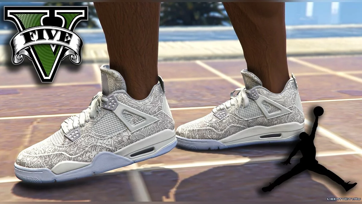 AIR JORDAN 4 RETRO LASER "30th anniversary" / GTA 5