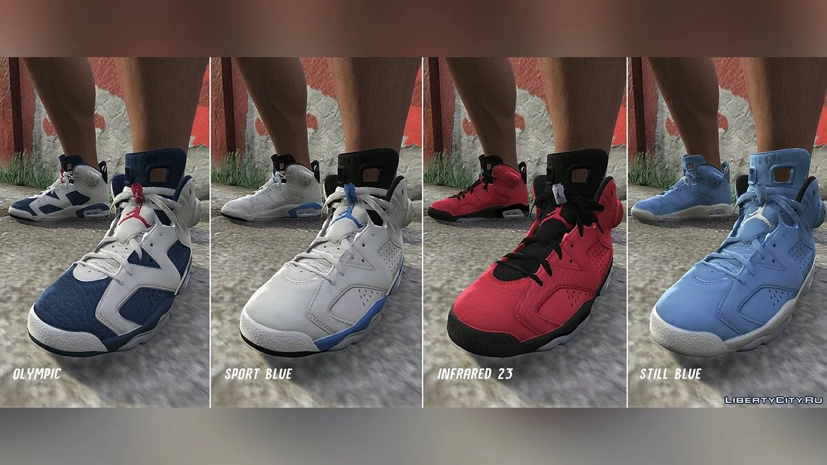 [FRANKLIN | استبدال] حذاء Air Jordan 6 1.0 / جي تي أي 5
