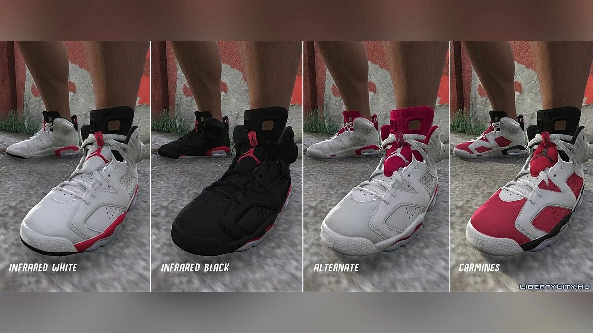 [FRANKLIN | استبدال] حذاء Air Jordan 6 1.0 / جي تي أي 5