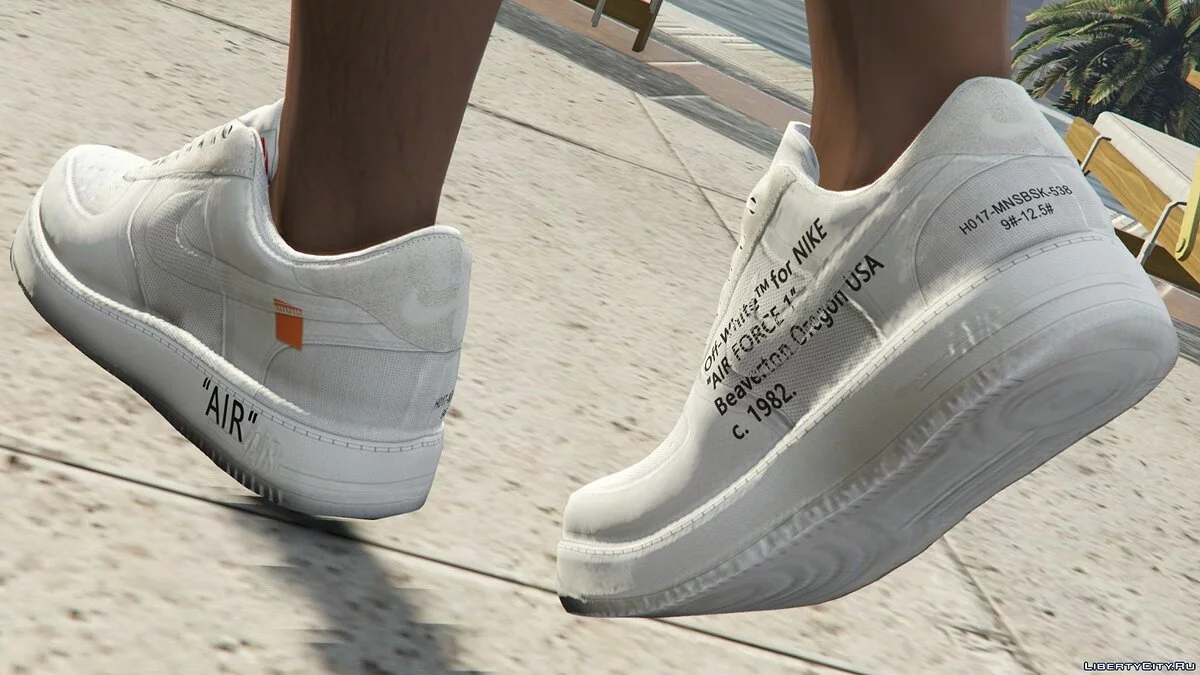 Nike AF1 Off-White / GTA 5