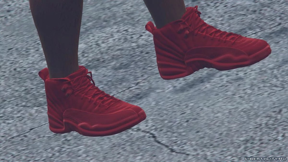 Кросівки Air Jordan 12's “Gym Red” / GTA 5