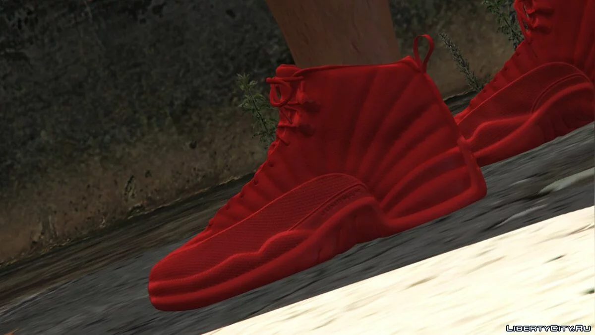 Кросівки Air Jordan 12's “Gym Red” / GTA 5
