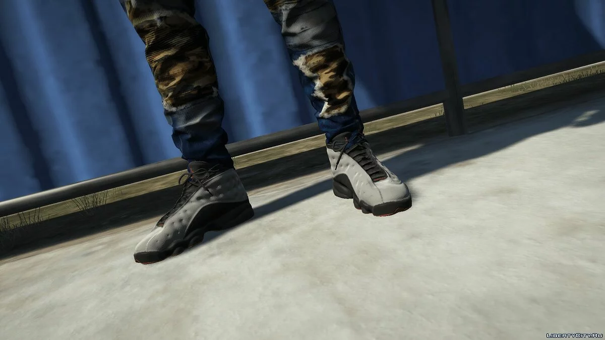 Jordan 13 Reflective Silver / GTA 5