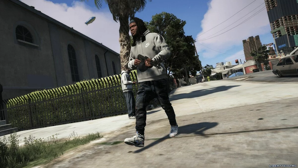 Baskets South Beach Jordan 8's / GTA 5