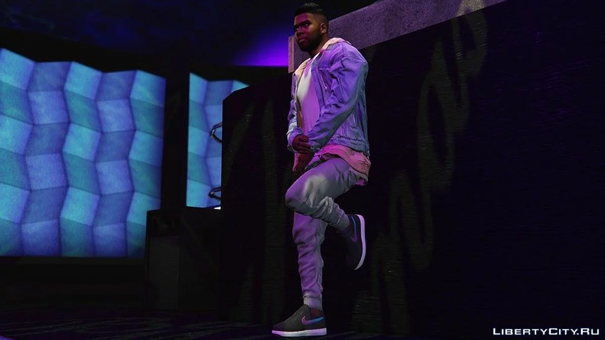 Nike Air Force em nova cor / GTA 5