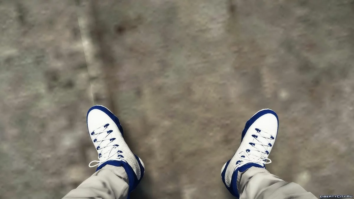 Pearl Blue Jordan 9's / GTA 5