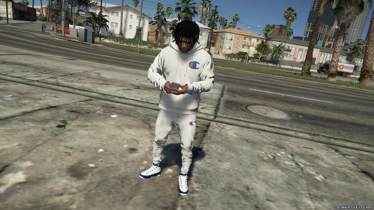 Download Pearl Blue Jordan 9's for GTA 5