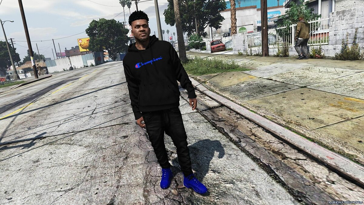 Download Deep Royal Blue Jordan 12's for GTA 5