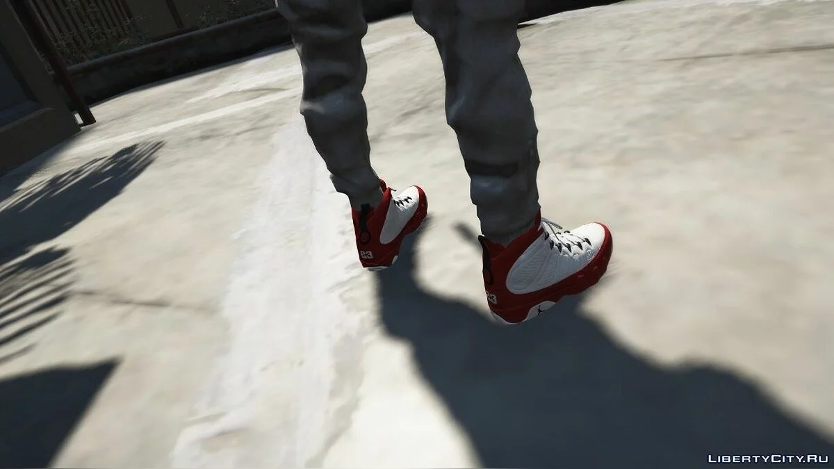 Jordan 9 Gym Rot / GTA 5