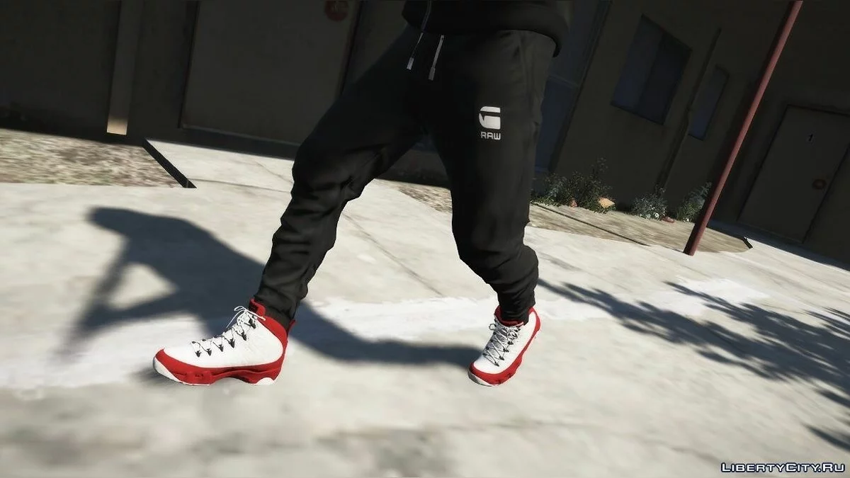 Jordan 9 Gym Rot / GTA 5