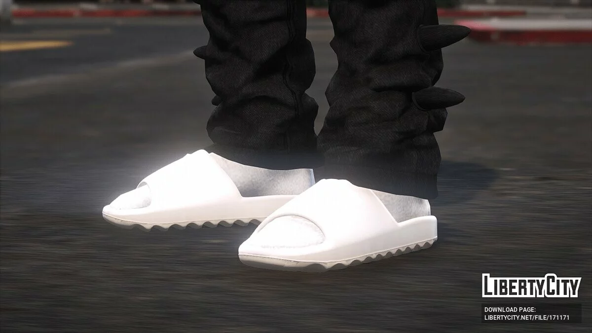 Yeezy Slides для MP Male 1.0 / GTA 5