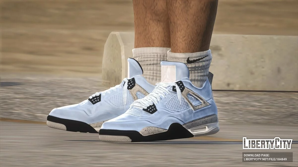 Air Jordan 4 para MP Male 1.0 / GTA 5