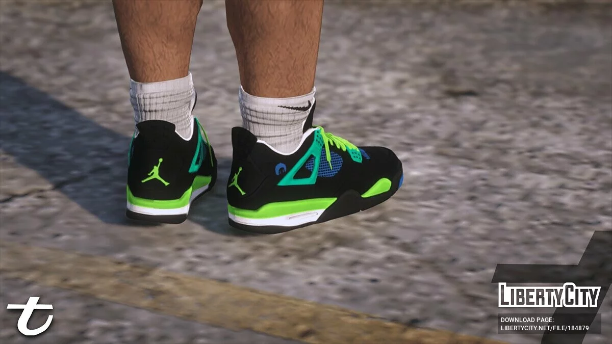 Jordan 4 Doernbecher para MP Male 1.1 / GTA 5