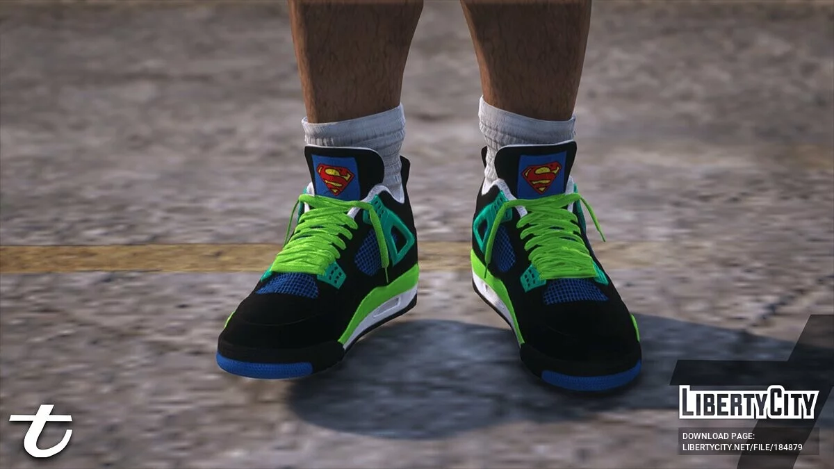 Jordan 4 Doernbecher para MP Male 1.1 / GTA 5