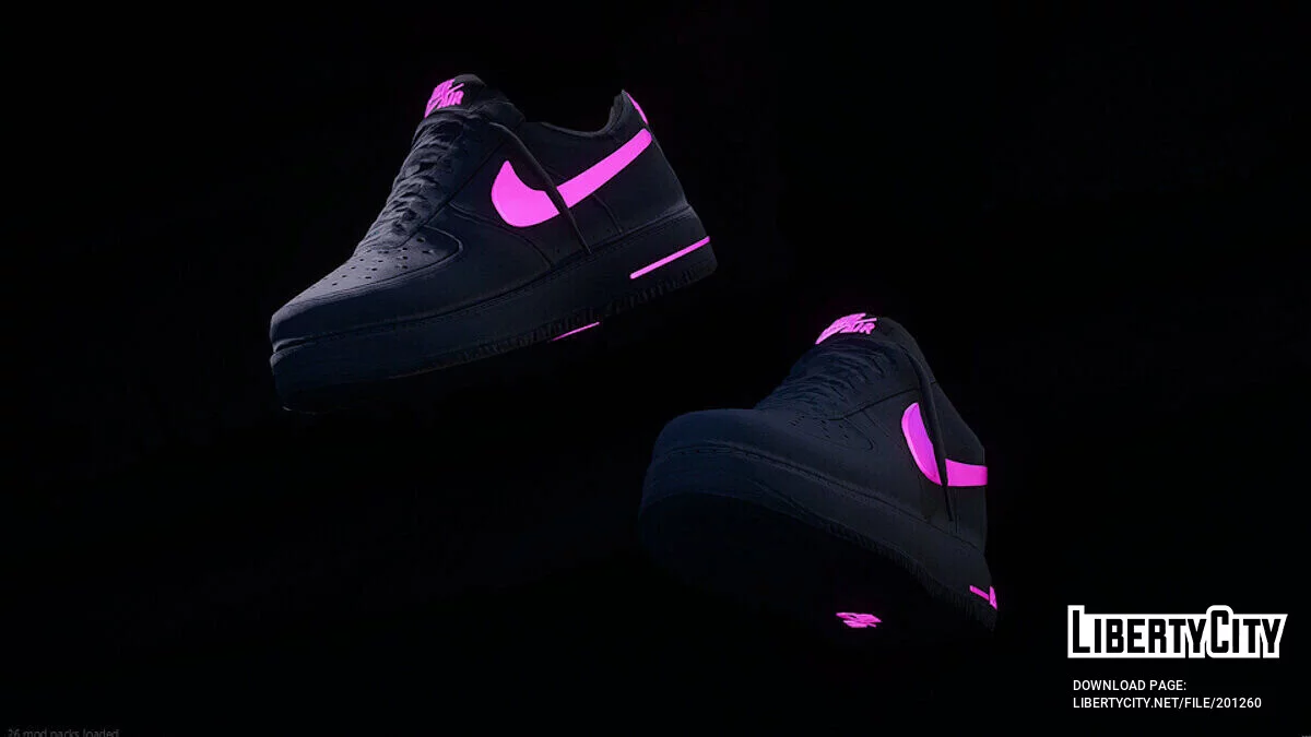 AF1 Glow для MP Male та MP Female | FiveM / GTA 5