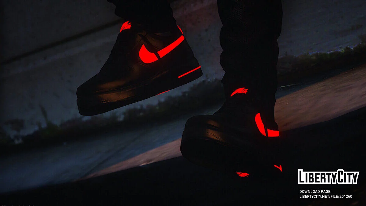 AF1 Glow для MP Male та MP Female | FiveM / GTA 5