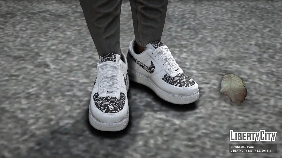 Air Force 1 Low «Cores de Bandana» para MP Masculino / GTA 5
