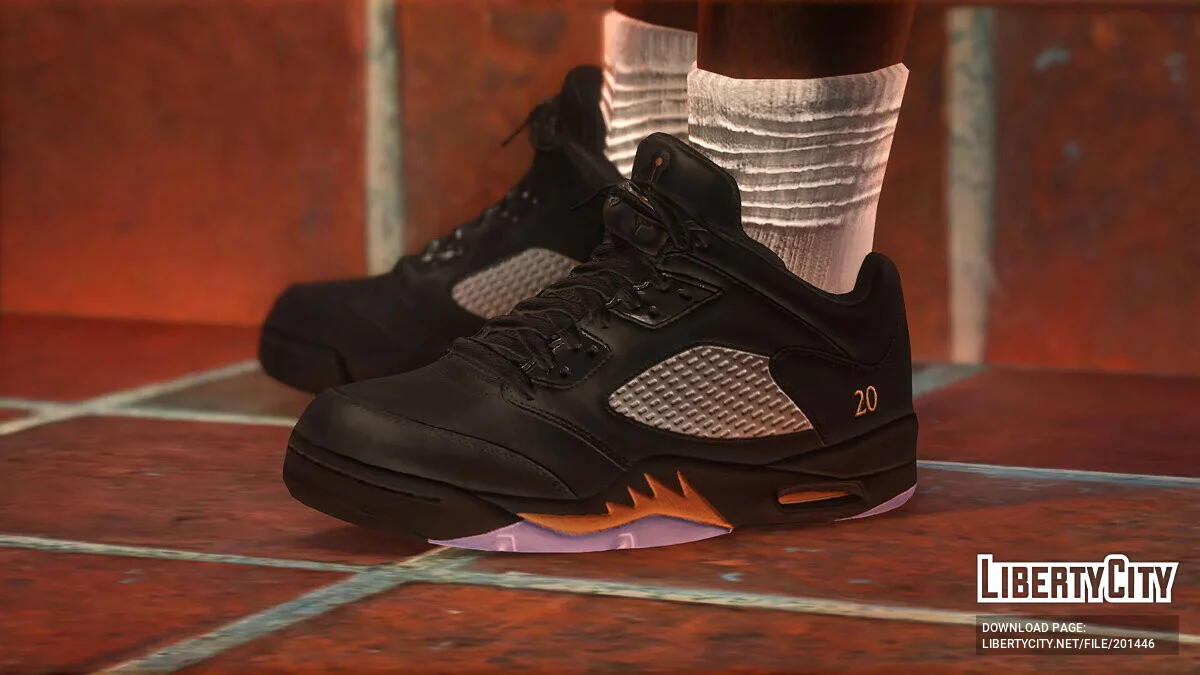 Air Jordan 5 Retro Low für MP Male & Franklin / GTA 5