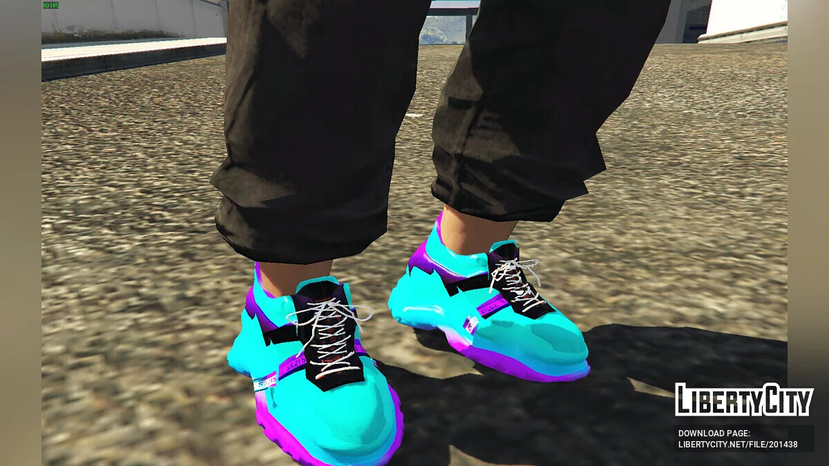 High Sneakers [Replace / FiveM / Rage MP For Male/Female] / GTA 5