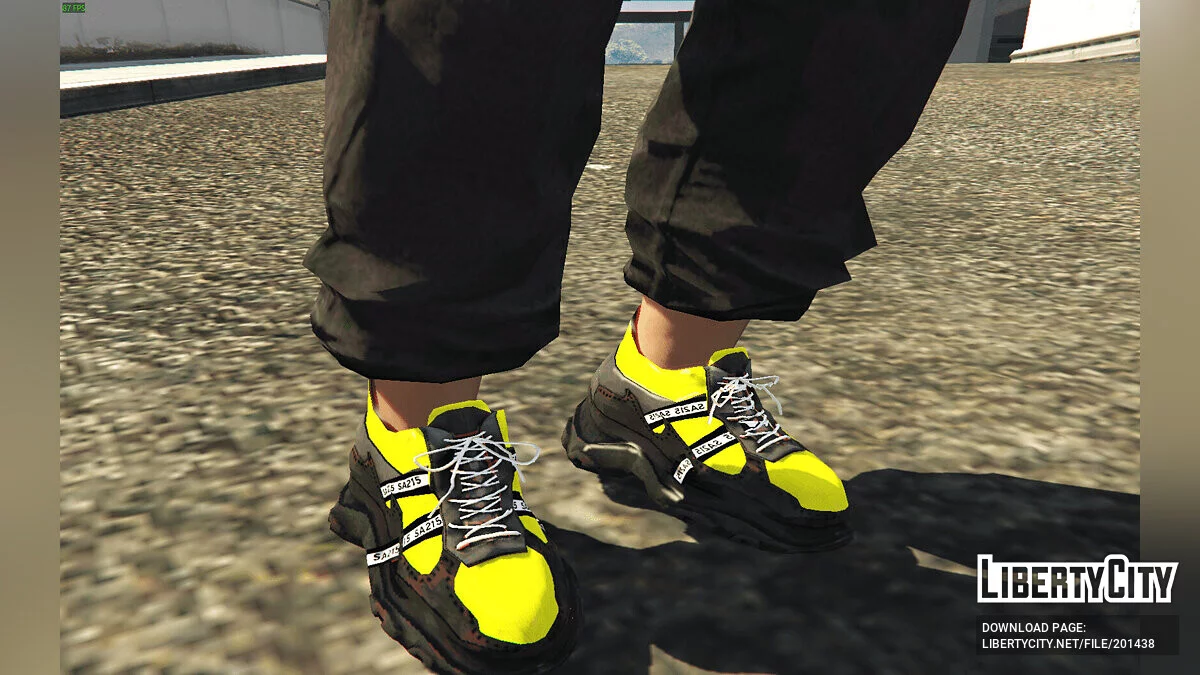 High Sneakers [Replace / FiveM / Rage MP For Male/Female] / GTA 5