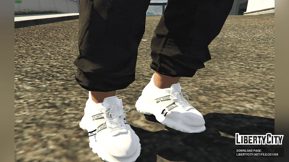 High Sneakers [Replace / FiveM / Rage MP For Male/Female] / GTA 5