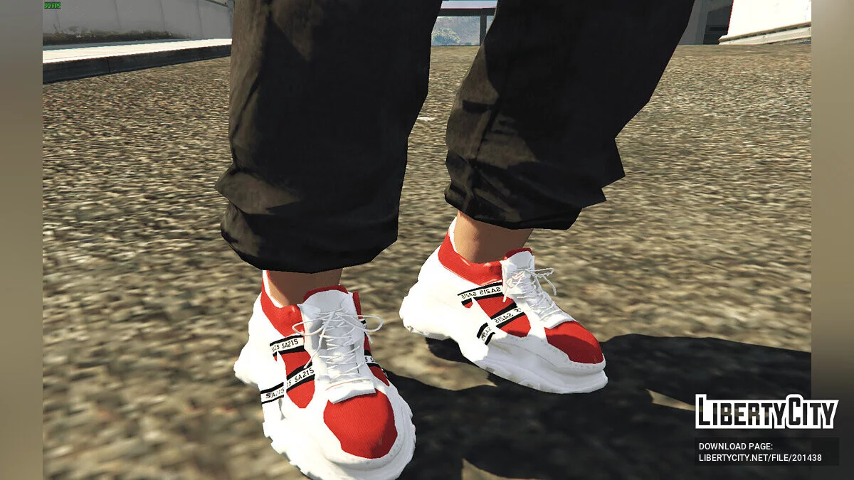 High Sneakers [Replace / FiveM / Rage MP For Male/Female] / GTA 5