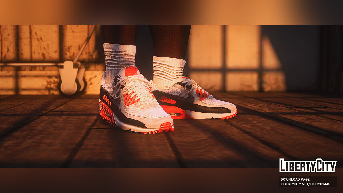 Download Nike Air Max 90 for MP Male & Franklin for GTA 5