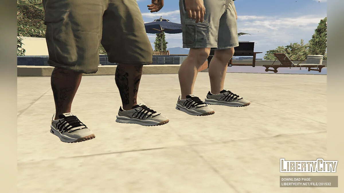 Puma Lace Rider t [Ganti atau Add-on / FiveM / Rage MP/Untuk Franklin] / GTA 5